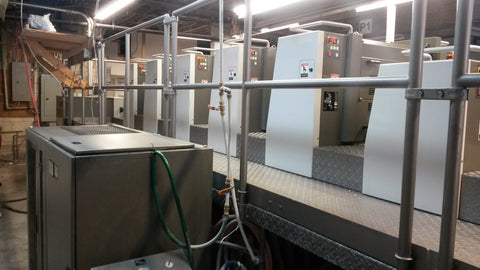 Picture of 2007 Komori LSX 529C 24 x 29 LED press curing -  5 Color + Aqueous Coater
