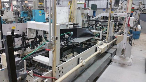 Picture of 1995 Bobst Domino 90 Straight Line, auto bottom Gluer