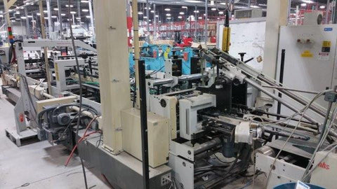 Picture of 1995 Bobst Domino 90 Straight Line, auto bottom Gluer