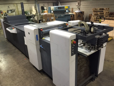 Picture of HP Indigo  UV coating machine - Just Sold