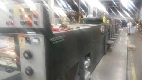 Picture of Heidelberg 74 -8PL 8 color plus coater asking $1900/mo.