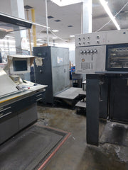 Heidelberg SM 102 6-P-L Six color plus aq. coater