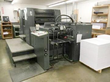 Picture of Heidelberg 74 Two Color Press