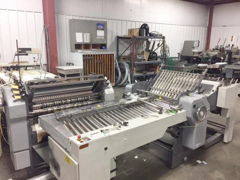 Picture of Heidelberg RD78- 30 Inch wide Continuous Feed folder 6/4/4