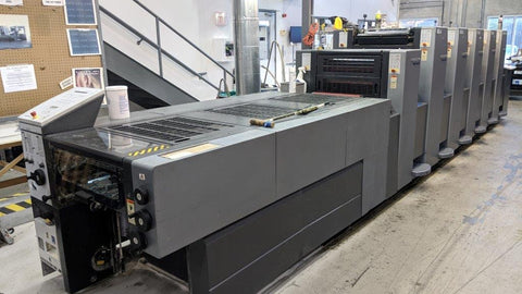 Picture of Heidelberg SM52 5PH+LX  5 Color+Coater Ext. delivery