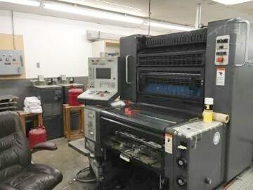 Picture of Heidelberg 74 Two Color Press