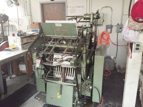 Picture of 1997 - Kluge EHD  14 x 22 Foil Stamper
