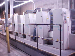 " Now Sold " Man Roland 700 -7043B Four Color Plus Coater