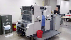 Ryobi 582 H Two Color Offset Press  " Like New " In Plant