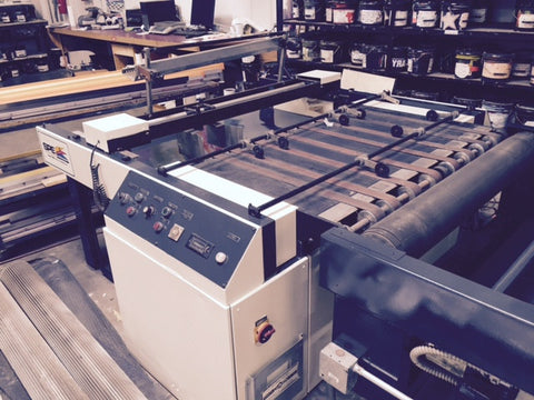 Picture of Sakurai SC 102 A11  Cylinder Press UV Coater
