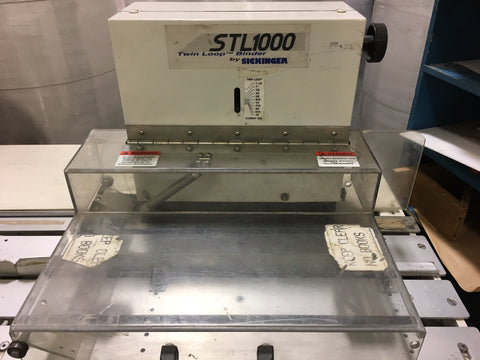 Picture of Sickinger Twin Loop Binder and Sickinger USP13 Punch