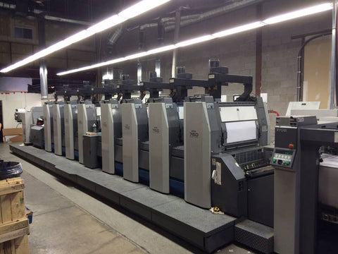 Picture of 2005  RYOBI 750 8/color  with UV  - SIZE 23 X  29