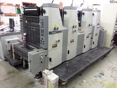 Hamada Four Color Press model B452A, -----   clean, very nice running press.