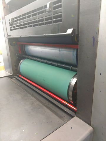 Picture of Heidelberg SM52 5PH+LX  5 Color+Coater Ext. delivery
