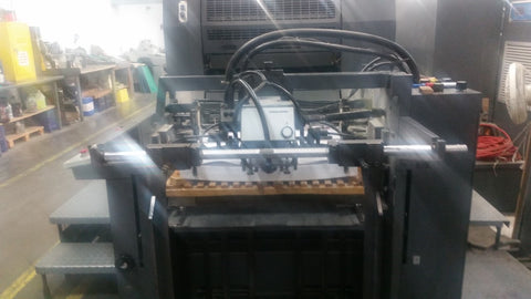 Picture of Heidelberg 74 -8PL 8 color plus coater asking $1900/mo.