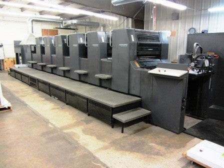 Picture of Now SOLD - Check out Identical Press we have.  1999 Heidelberg SM74 6P+L  20x29” Six Color  Perfector    2/4  -  6/0