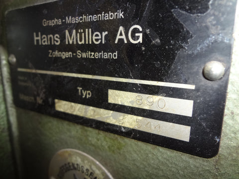 Picture of Muller Martini Saddle Stitcher