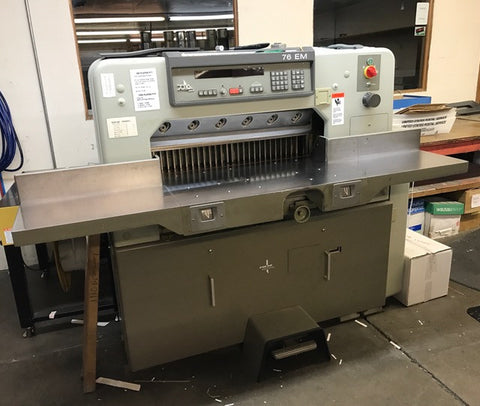 Picture of Polar Programmable Paper Cutter 76 EM